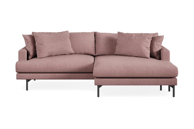 Menard 3-seters Divansofa - Lilla - Møbler - Sofaer - Sofa med sjeselong - 3 seters sofa med divan