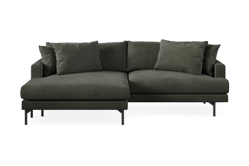 Menard 3-seters Divansofa - Mørk grønn - Møbler - Sofaer - Sofa med sjeselong - 3 seters sofa med divan