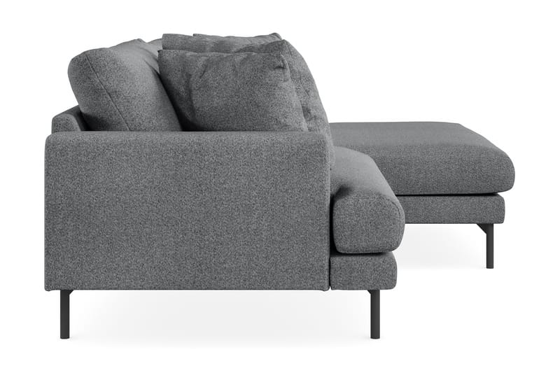 Menard 3-seters Divansofa - Mørkegrå - Møbler - Sofaer - Sofa med sjeselong - 3 seters sofa med divan