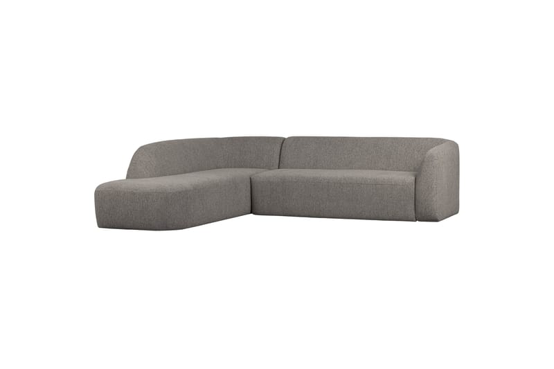 Mooli Sofa med Sjeselong 3-seter - Grå - Møbler - Sofaer - Sofa med sjeselong - 3 seters sofa med divan