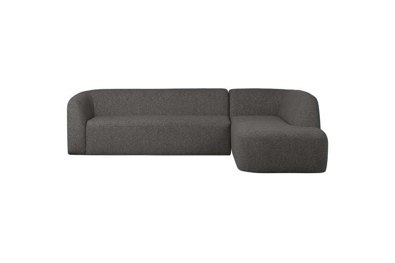 Mooli Sofa med Sjeselong 3-seter - Grå/Svart - Møbler - Sofaer - Sofa med sjeselong - 3 seters sofa med divan