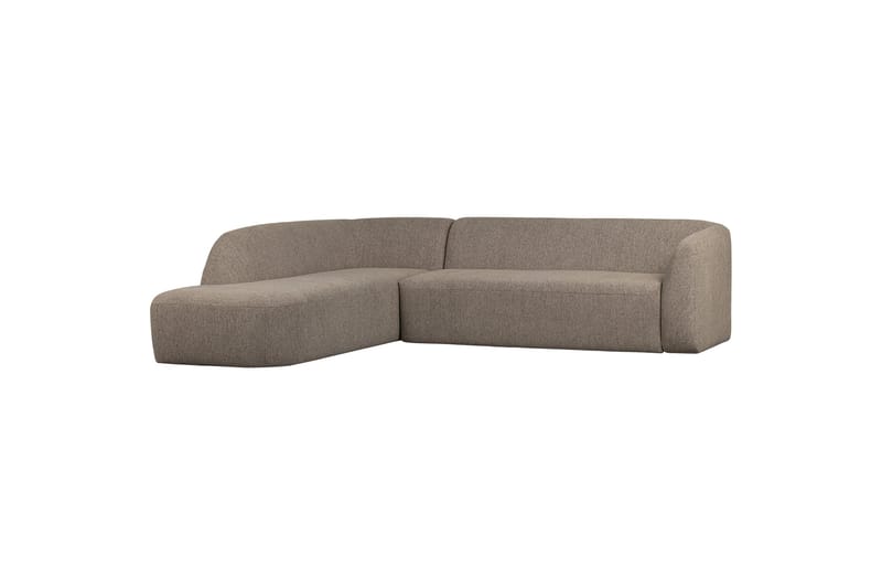 Mooli Sofa med Sjeselong 3-seter - Lyse brun - Møbler - Sofaer - Sofa med sjeselong - 3 seters sofa med divan