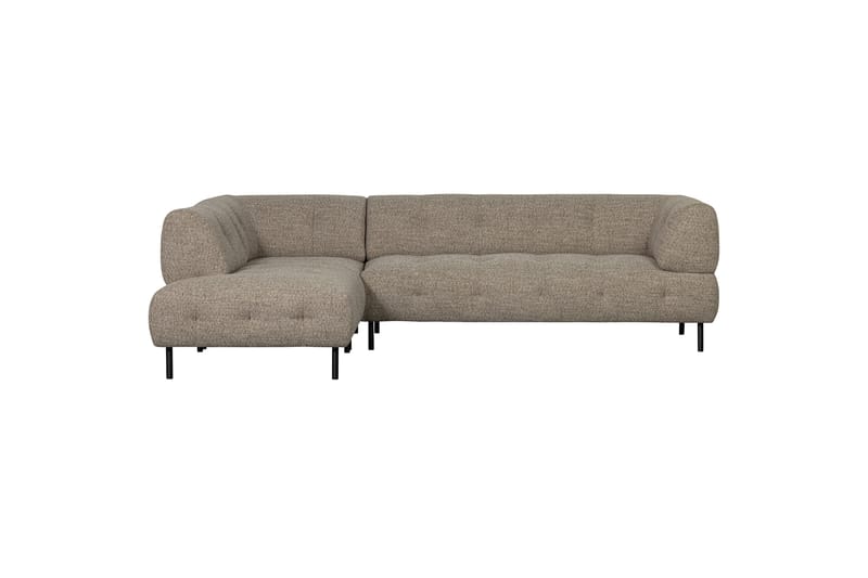 Ranta Sofa med Sjeselong 3-seter - Brun - Møbler - Sofaer - Sofa med sjeselong - 3 seters sofa med divan