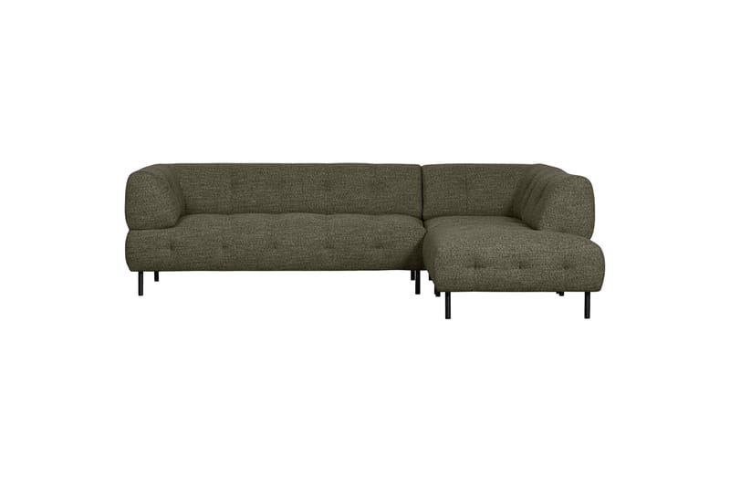 Ranta Sofa med Sjeselong 3-seter - Grønnmelange - Møbler - Sofaer - Sofa med sjeselong - 3 seters sofa med divan