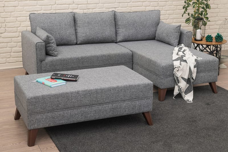 Antigua Sovesofa Høyre - Møbler - Sofaer - Sofa med sjeselong - 4 seters sofa med divan