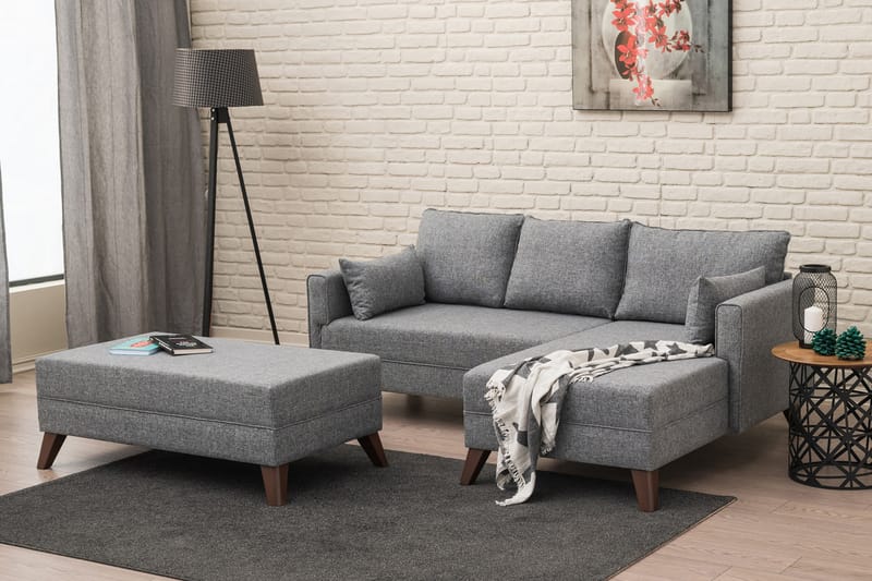 Antigua Sovesofa Høyre - Møbler - Sofaer - Sofa med sjeselong - 4 seters sofa med divan