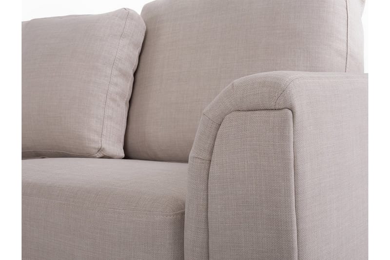 Dugard Hjørnesofa Høyre - Beige - Møbler - Sofaer - Sofa med sjeselong - 4 seters sofa med divan