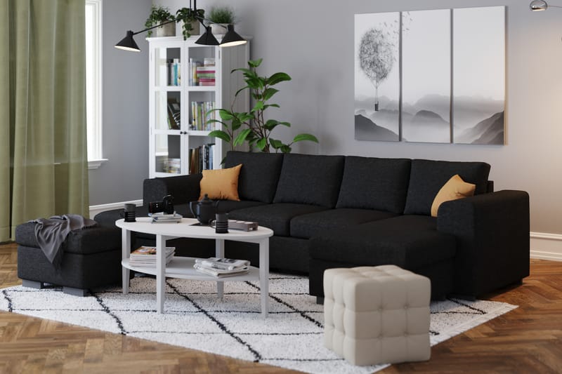 Link DubbelDivansofa 4-seter - Møbler - Sofaer - Sofa med sjeselong - 4 seters sofa med divan