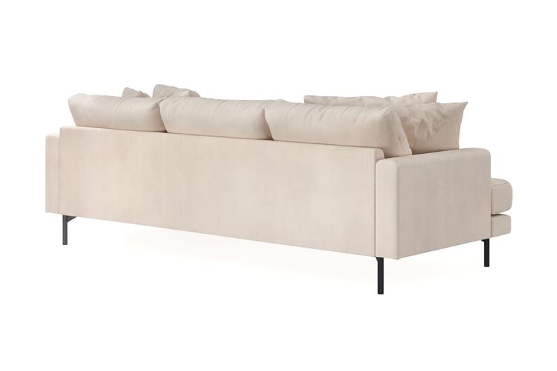 Menard 4-seters Divansofa - Beige - Møbler - Sofaer - Sofa med sjeselong - 4 seters sofa med divan