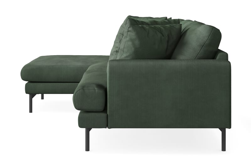 Menard 4-seters Divansofa - Grønn - Møbler - Sofaer - Sofa med sjeselong - 4 seters sofa med divan