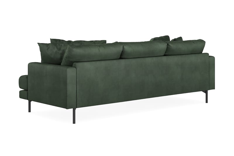 Menard 4-seters Divansofa - Grønn - Møbler - Sofaer - Sofa med sjeselong - 4 seters sofa med divan