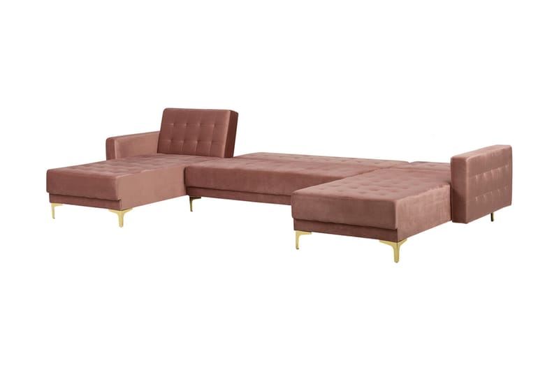 Aberdeen Divansofa 348 cm - Rosa - Møbler - Sofaer - Sofa med sjeselong