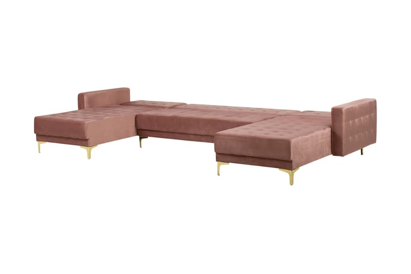 Aberdeen Divansofa 348 cm - Rosa - Møbler - Sofaer - Sofa med sjeselong