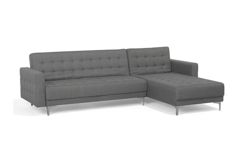 Aberdeen Hjørnesofa 267 cm - Grå - Møbler - Sofaer - Sofa med sjeselong