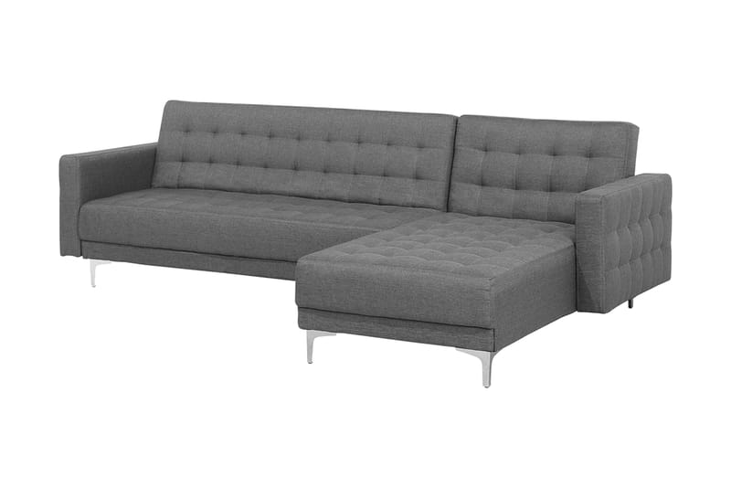 Aberdeen Hjørnesofa 267 cm - Grå - Møbler - Sofaer - Sofa med sjeselong