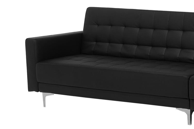 Aberdeen Hjørnesofa 267 cm - Svart - Møbler - Sofaer - Sofa med sjeselong