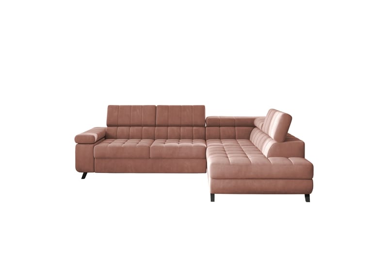 Amshyttan Sofa med Sjeselong 3-seter - Brun - Møbler - Sofaer - Sofa med sjeselong