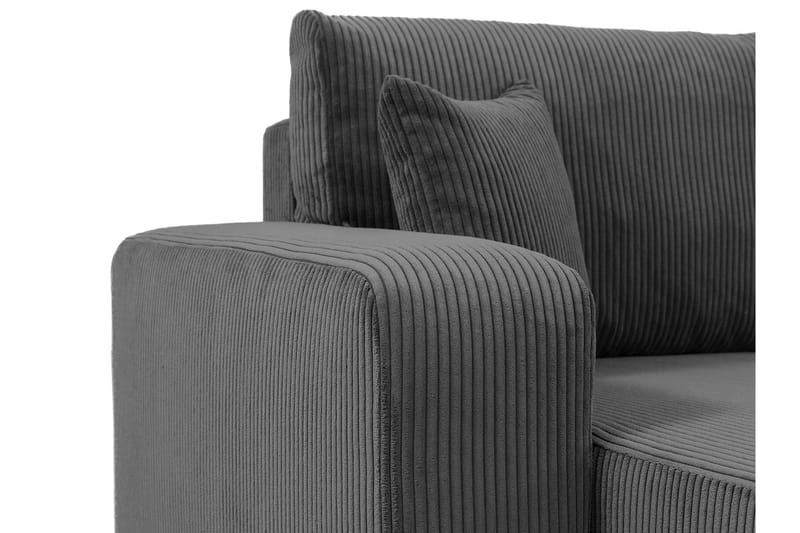 Barile Sofa med Divan 3-seter - Blå - Møbler - Sofaer - Sofa med sjeselong