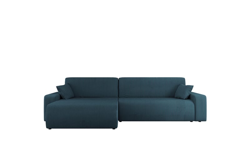 Barile Sofa med Divan 3-seter - Blå - Møbler - Sofaer - Sofa med sjeselong