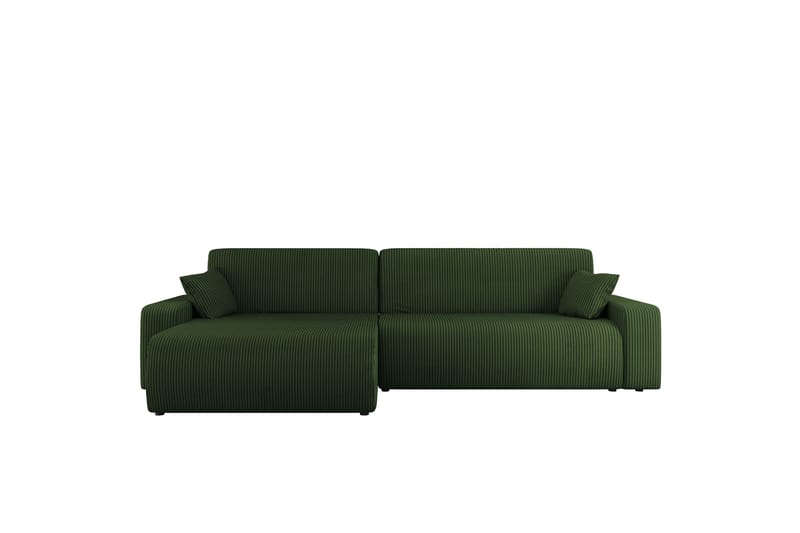 Barile Sofa med Divan 3-seter - Grønn - Møbler - Sofaer - Sofa med sjeselong