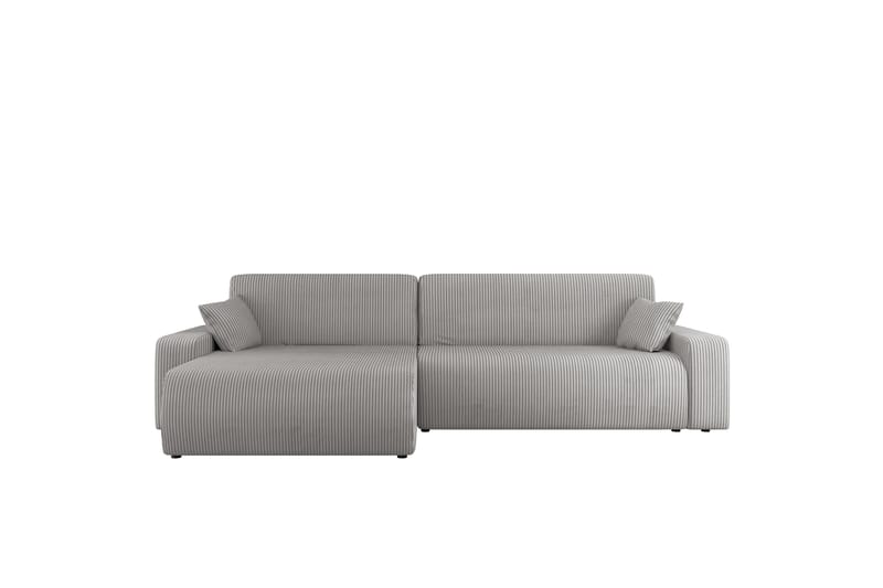 Barile Sofa med Divan 3-seter - Lys grå - Møbler - Sofaer - Sofa med sjeselong