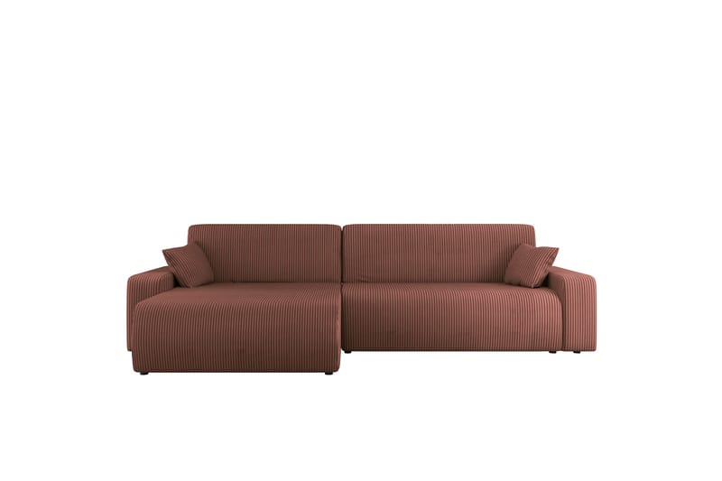 Barile Sofa med Divan 3-seter - Rosa - Møbler - Sofaer - Sofa med sjeselong