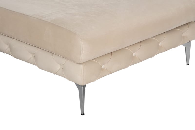 Beachport 3-seters Sofa med Høyre Sjeselong - Beige - Møbler - Sofaer - Sofa med sjeselong