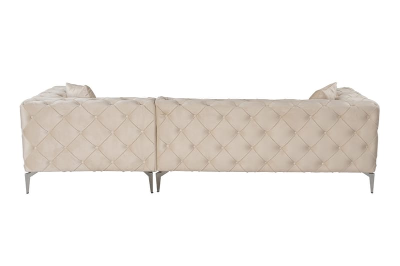 Beachport 3-seters Sofa med Høyre Sjeselong - Beige - Møbler - Sofaer - Sofa med sjeselong