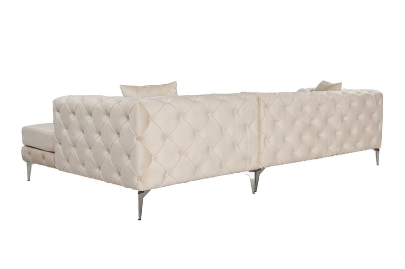 Beachport 3-seters Sofa med Høyre Sjeselong - Beige - Møbler - Sofaer - Sofa med sjeselong