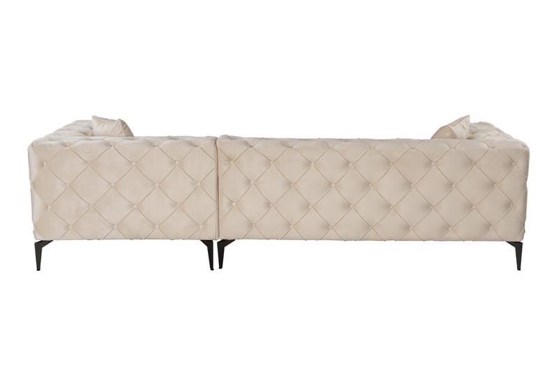 Beachport 3-seters Sofa med Høyre Sjeselong - Beige - Møbler - Sofaer - Sofa med sjeselong