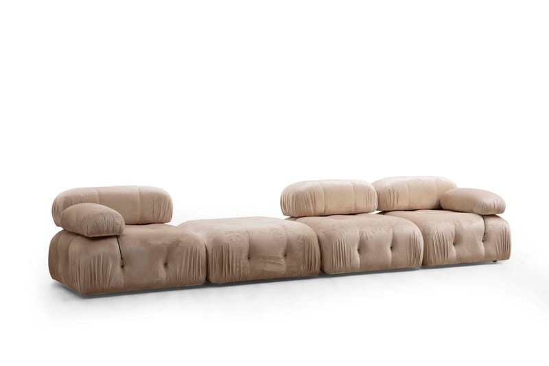 Bengul Boblende Divansofa 3-seter 288 cm - Beige - Møbler - Sofaer - Sofa med sjeselong