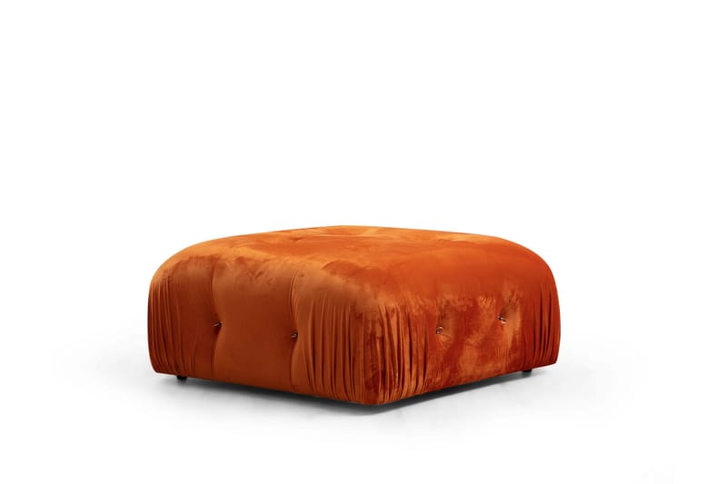 Bengul Boblende Divansofa 3-seter 288 cm - Oransje - Møbler - Sofaer - Sofa med sjeselong