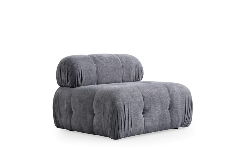 Bengul Sofa med Sjeselong 3-seter - Grå - Møbler - Sofaer - Sofa med sjeselong