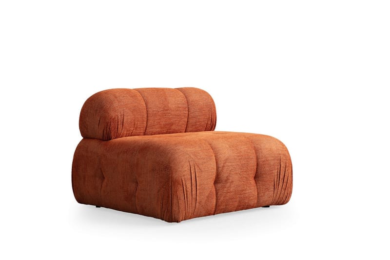 Bengul Sofa med Sjeselong 3-seter - Oransje - Møbler - Sofaer - Sofa med sjeselong