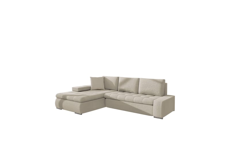 Cerys Sofa med Divan 3-seter - Beige - Møbler - Sofaer - Sofa med sjeselong