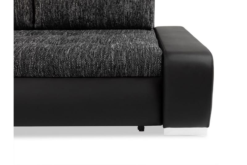 Cerys Sofa med Divan 3-seter - Grå - Møbler - Sofaer - Sofa med sjeselong