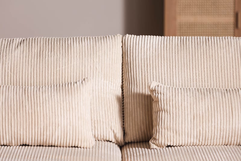 Copenhagen 2,5-seter Sofa Cordfløyel - Beige - Møbler - Sofaer - Sofa med sjeselong