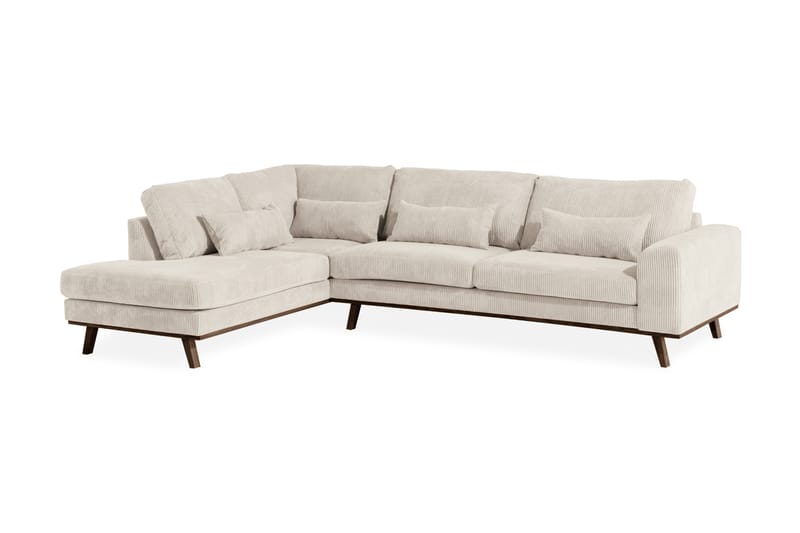 Copenhagen 2,5-seter Sofa Cordfløyel - Beige - Møbler - Sofaer - Sofa med sjeselong