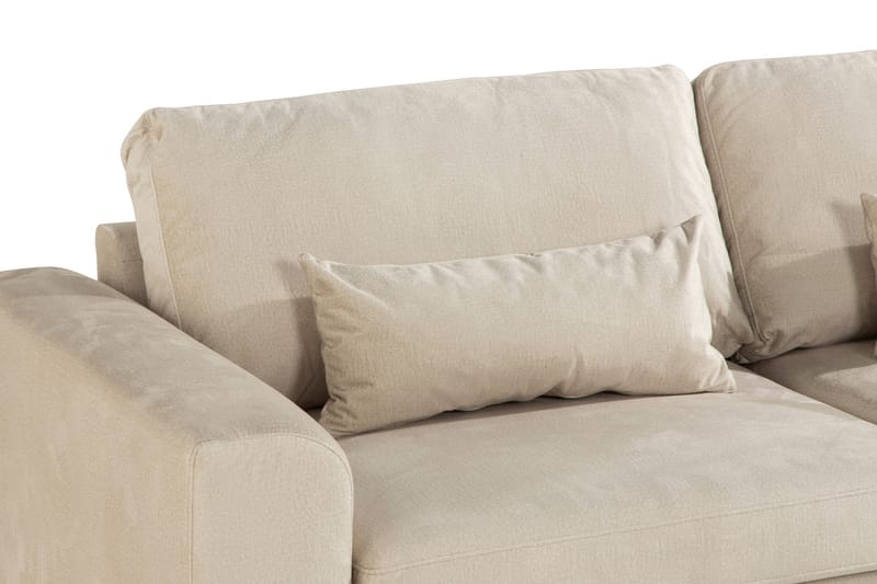 Copenhagen 2,5-seter Sofa Fløyel - Beige - Møbler - Sofaer - Sofa med sjeselong