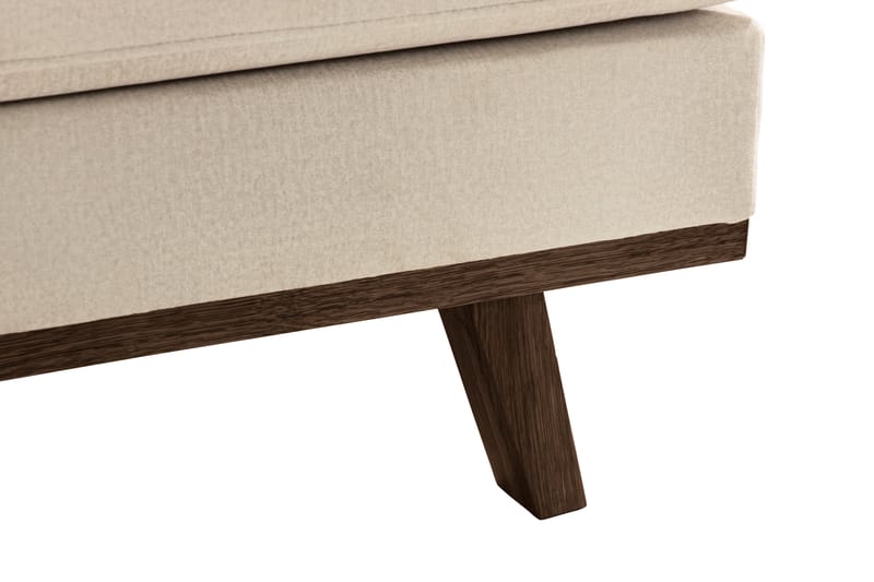 Copenhagen 2,5-seter Sofa Fløyel - Beige - Møbler - Sofaer - Sofa med sjeselong