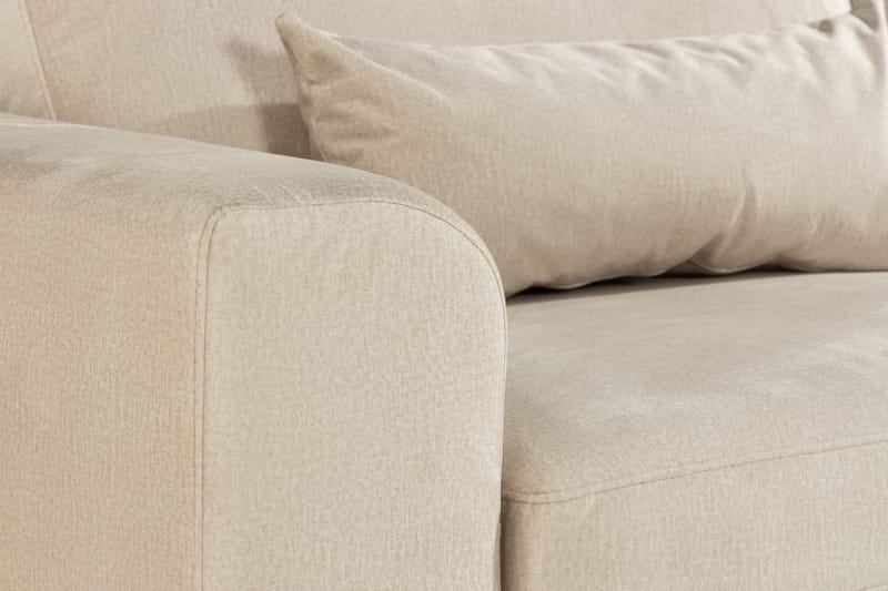 Copenhagen 2,5-seter Sofa Fløyel - Beige - Møbler - Sofaer - Sofa med sjeselong