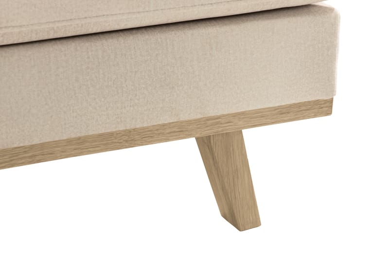 Copenhagen 2,5-seter Sofa Fløyel - Beige - Møbler - Sofaer - Sofa med sjeselong