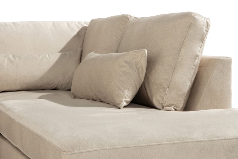 Copenhagen 2,5-seter Sofa Fløyel - Beige - Møbler - Sofaer - Sofa med sjeselong