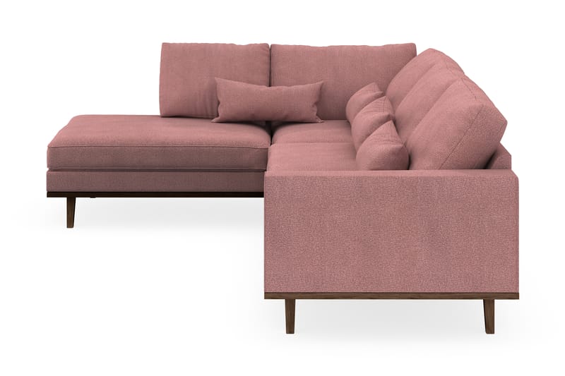 Copenhagen 2,5-seters L-Sofa Lin - Lyserød - Møbler - Sofaer - Sofa med sjeselong