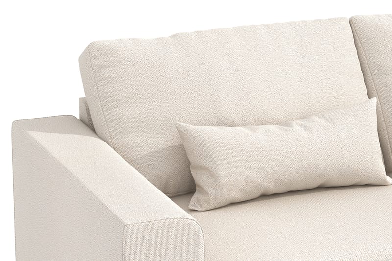 Copenhagen 4-seters L Sofa Divan Høyre - Beige / Eik - Møbler - Sofaer - Sofa med sjeselong