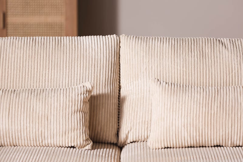 Copenhagen 4-seters L Sofa Manchester 291 cm bred - Beige - Møbler - Sofaer - Sofa med sjeselong