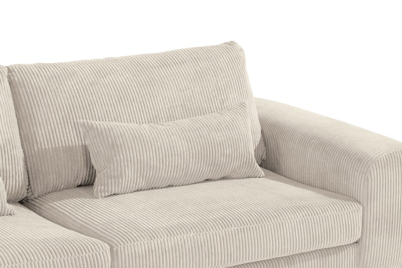 Copenhagen 4-seters L Sofa Manchester Sjeselong Venstre - Beige - Møbler - Sofaer - Sofa med sjeselong