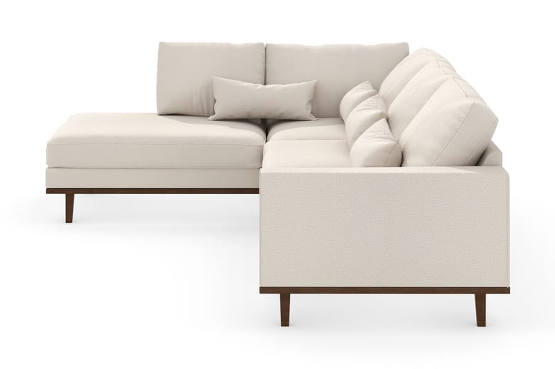 Copenhagen 4-seters L Sofa Sjeselong Venstre - Lys Beige - Møbler - Sofaer - Sofa med sjeselong