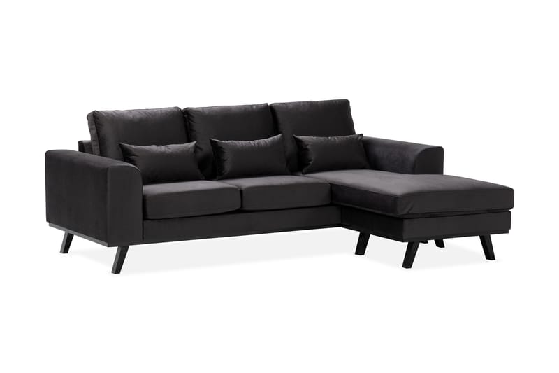 Copenhagen Compact L Sofa Vendbar Divan Høyre - Grå - Møbler - Sofaer - Sofa med sjeselong