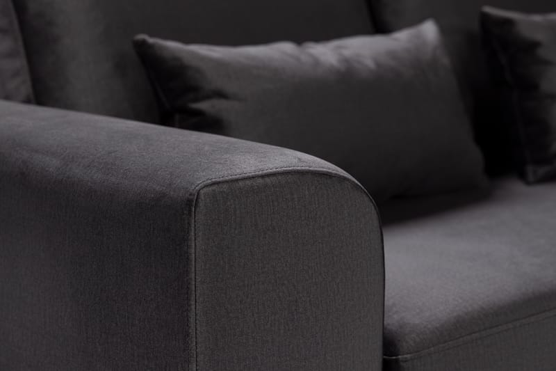 Copenhagen Compact L Sofa Vendbar Divan Høyre - Grå - Møbler - Sofaer - Sofa med sjeselong